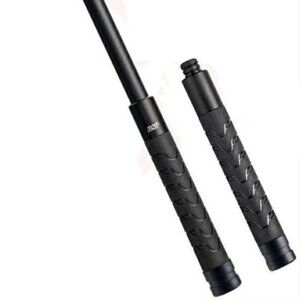 ASP 21" Talon Infinity Black Chrome Steel Baton, Vector Grip with Cap Lock